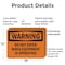 Signmission Do Not Enter When Equipment Is Operating OSHA Warning Sign, Plastic, 18in W x 12in L, 2PK OS-2PACK-WS-P-1218-L-12064 - alternate 6